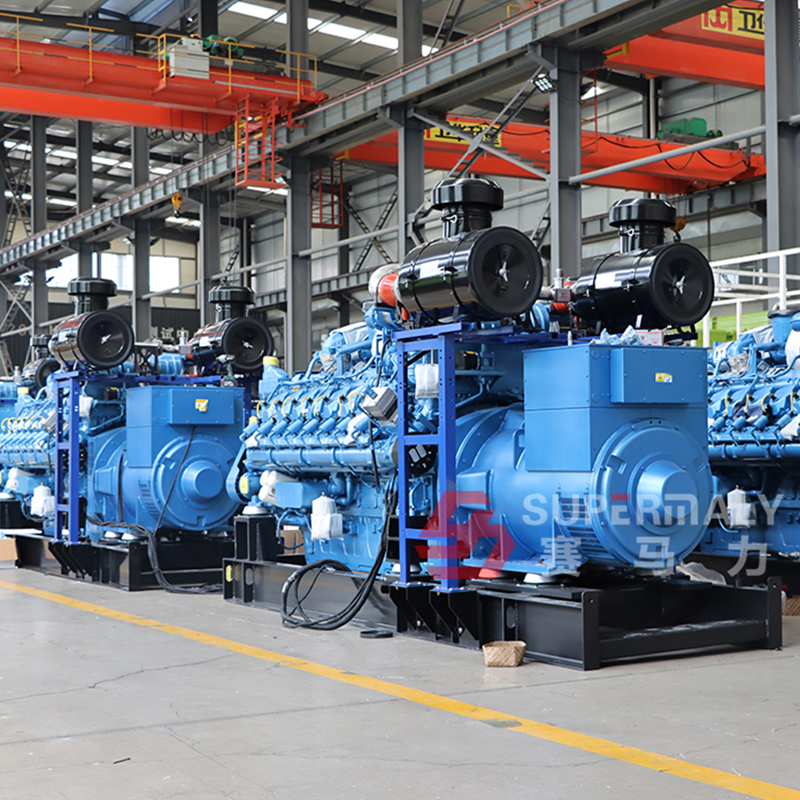 What are the requirements for gas in gas generator sets?